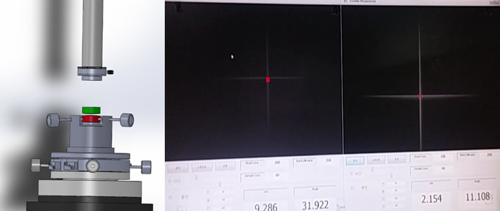 Tilt-free Lens cementing machine